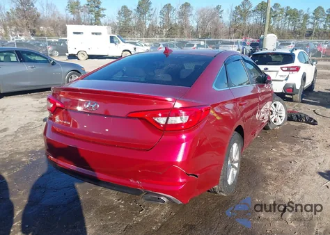 2016 Hyundai Sonata Se z USA, uszkodzony, nr VIN 5NPE24AF3GH296770